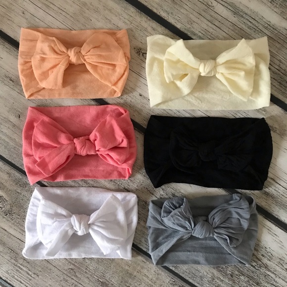 Other - Brand New Baby Toddler Girl Bow Headbands